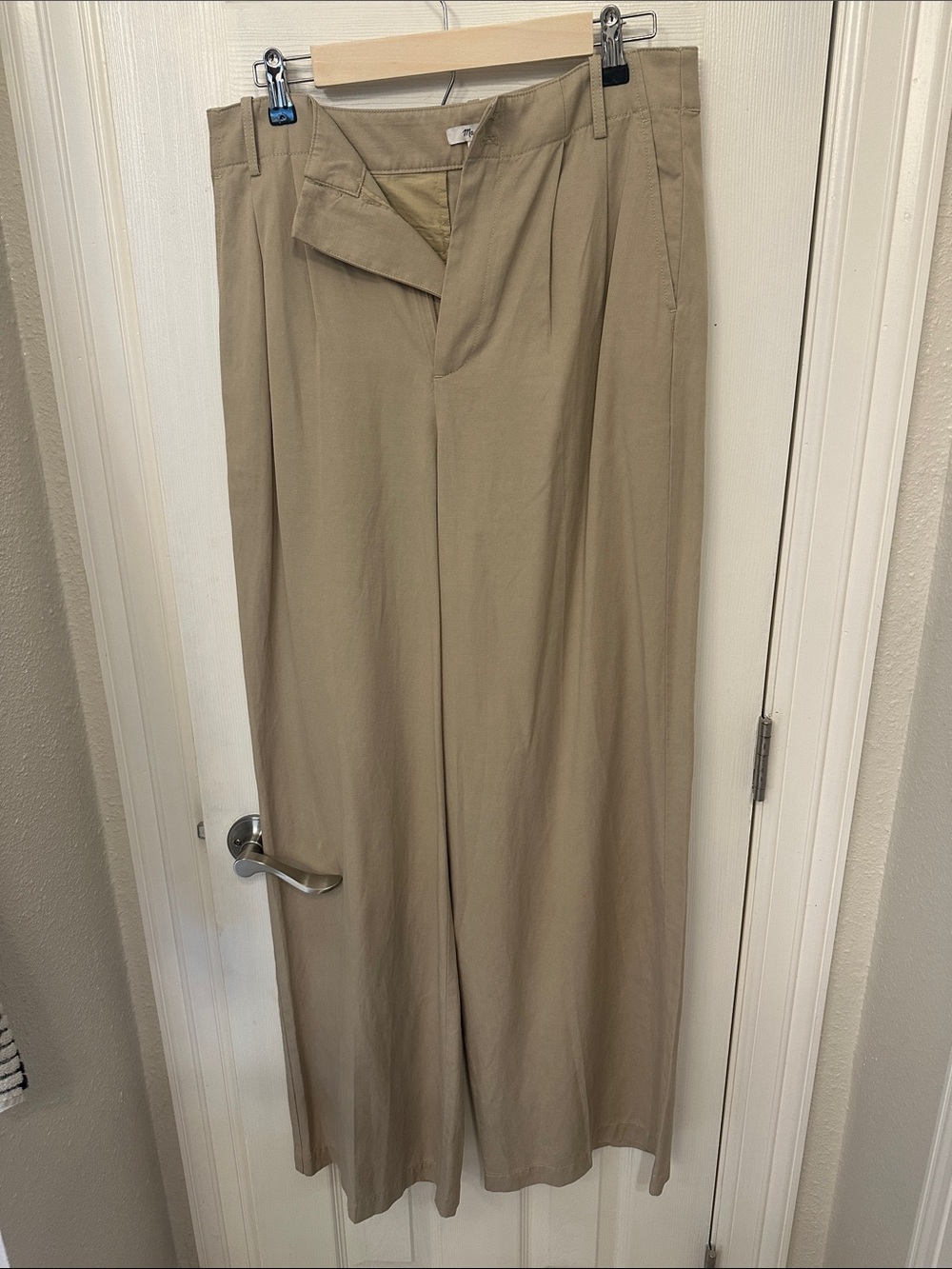 Madewell Tall Harlow Wide-Leg Pant in Drapey Twill - Picture 5 of 5